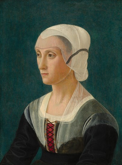 Lucrezia Tornabuoni, c. 1475. Attributed to Domenico Ghirlandaio.