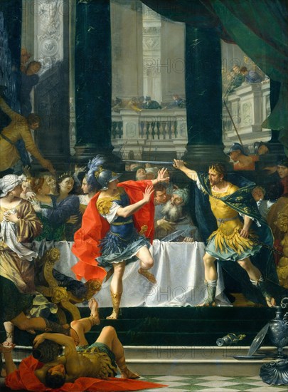Alexander the Great Threatened by His Father, probably 1700/1705.
