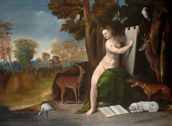 Circe and Her Lovers in a Landscape, c. 1525.