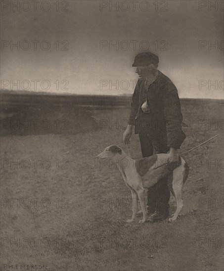 The Poacher-A Hare in View, 1888.