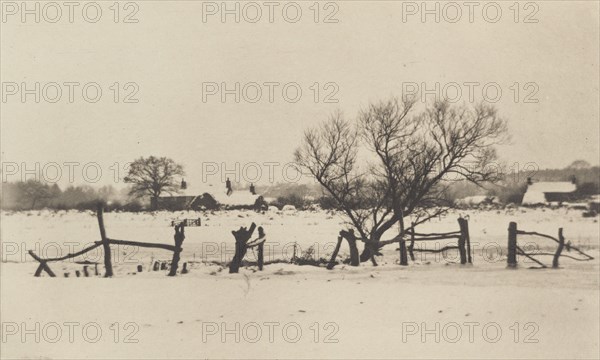 The Snowy Marshlands, 1890-1891, printed 1893.