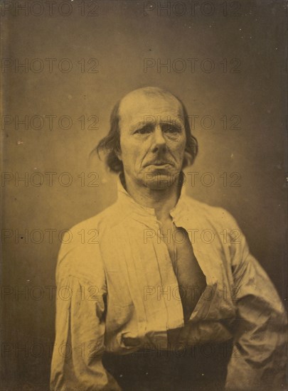 Face in repose, 1854-1856, printed 1862.