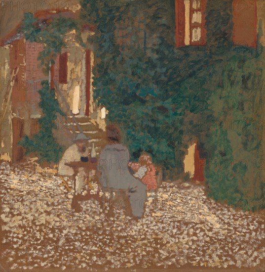 Repast in a Garden, 1898.