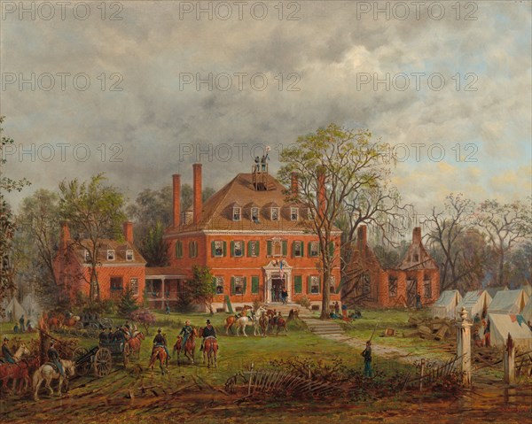 The Old Westover House, 1869.