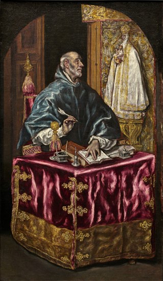 Saint Ildefonso, c. 1603/1614.