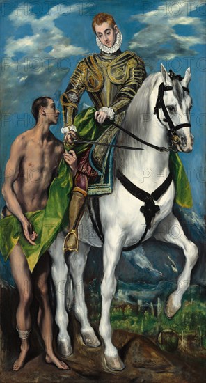 Saint Martin and the Beggar, 1597/1599.