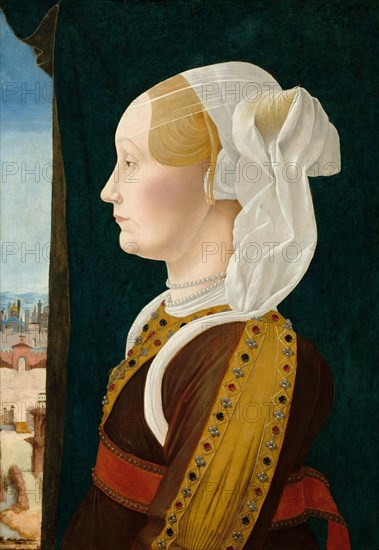 Ginevra Bentivoglio, c. 1474/1477.