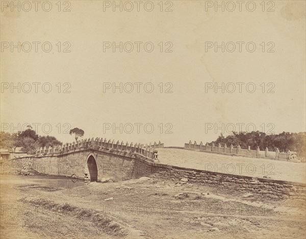Bridge of Palichian Near Pekin, the Scene of the Fight with Imperial Chinese Troops, September 21, 1860, 1860.