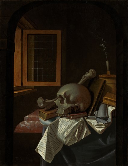 Vanitas Still Life, c. 1650.