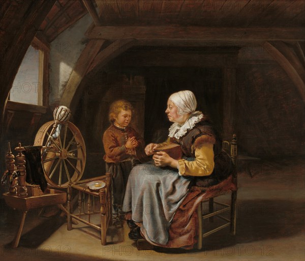 Saying Grace, c. 1650/1655.