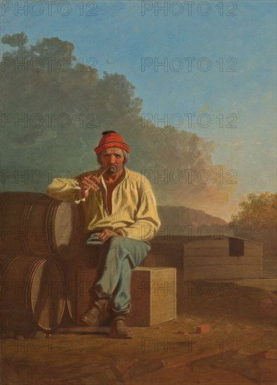 Mississippi Boatman, 1850.