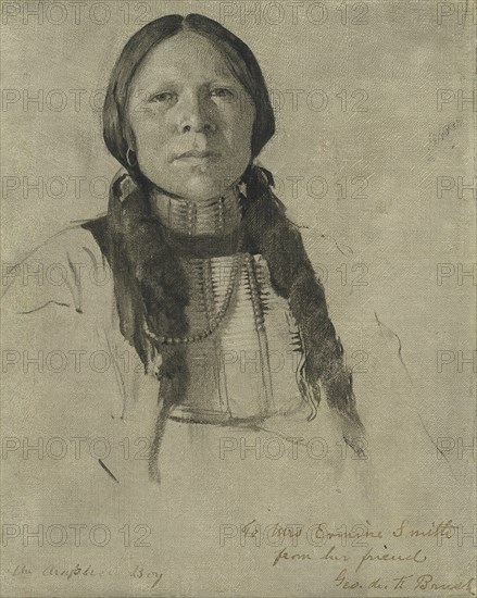 An Arapahoe Boy, c. 1882.