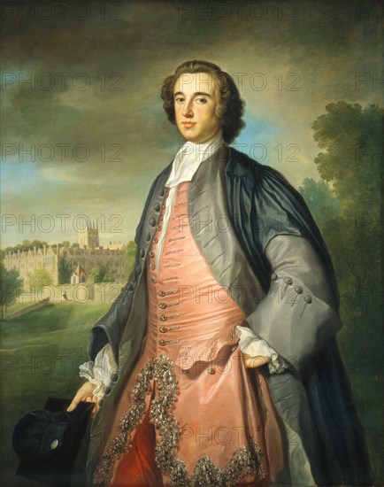 A Graduate of Merton College, Oxford, c. 1754/1755. Attributed to George Knapton.