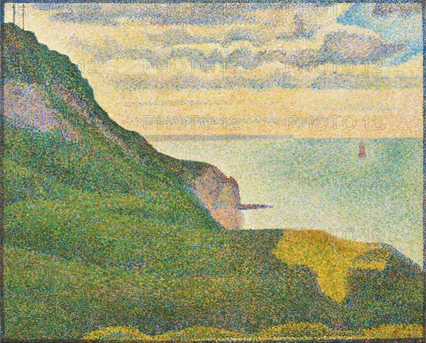 Seascape at Port-en-Bessin, Normandy, 1888.