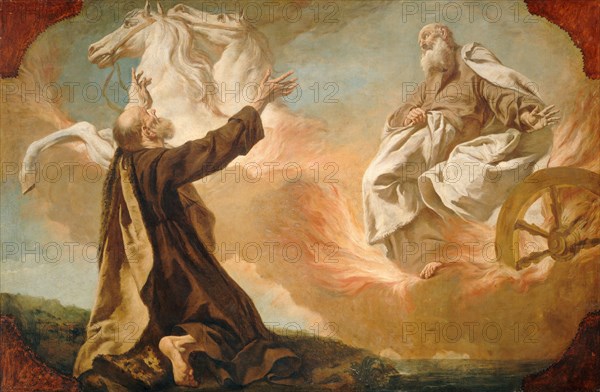 Elijah Taken Up in a Chariot of Fire, c. 1740/1755.