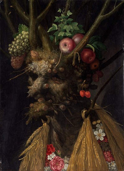 Four Seasons in One Head, c. 1590.