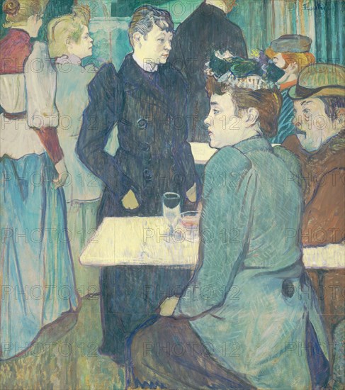 A Corner of the Moulin de la Galette, 1892.