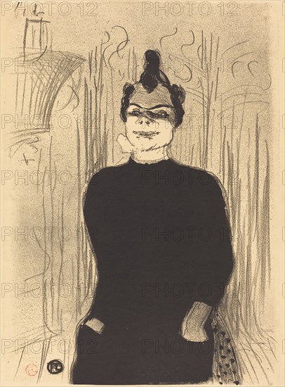 At La Gaiete Rochechouart: Nicolle (A La Gaieté Rochechouart: Nicolle), 1893.