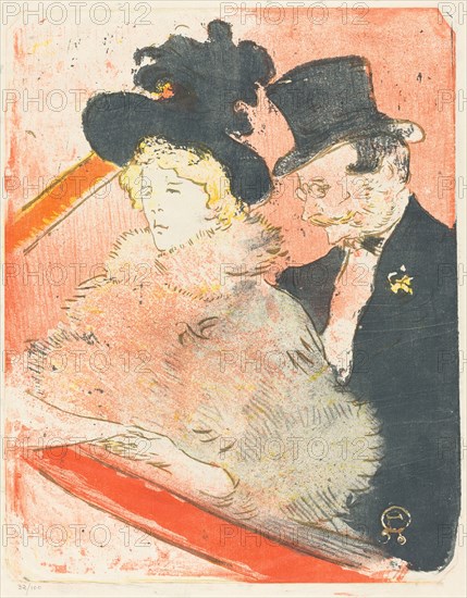 At the Concert (Au concert), 1896.