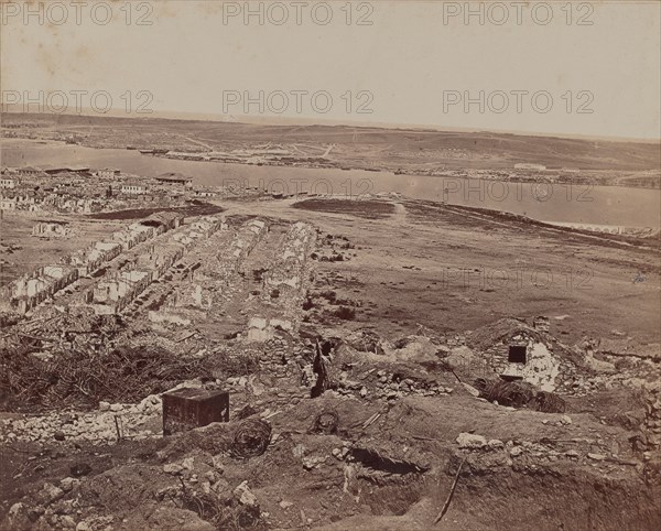 Remains of Stone Buildings, 1855-1856.