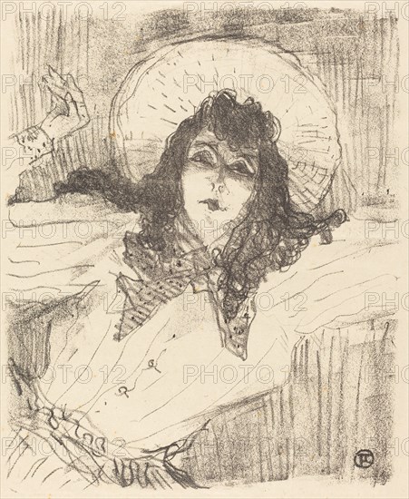 Eva Lavallière, 1896.