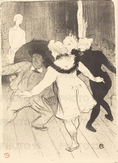 Folies-Bergere: The Censors of M. Prudhomme (Folies-Bergère: Les pudeurs de M. Prudhomme), 1893.