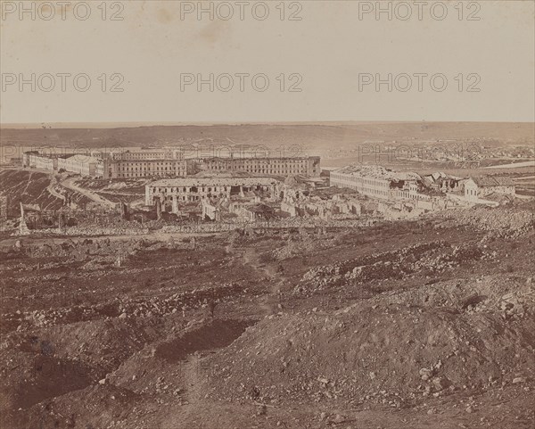 Ruined Buildings, 1855-1856.