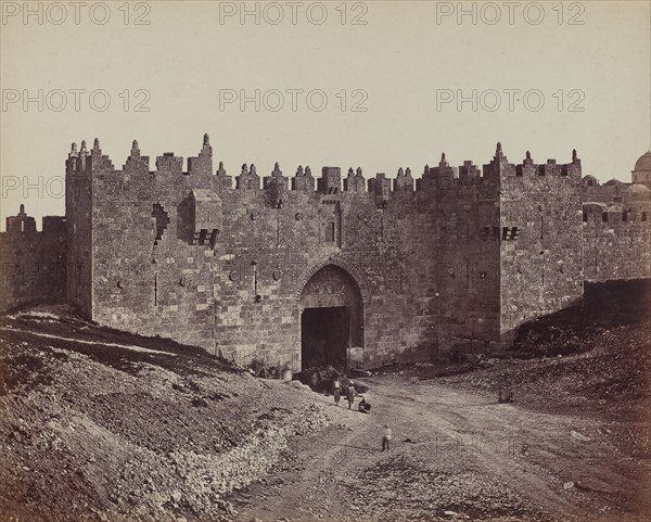 Porte de Damas, 1857.