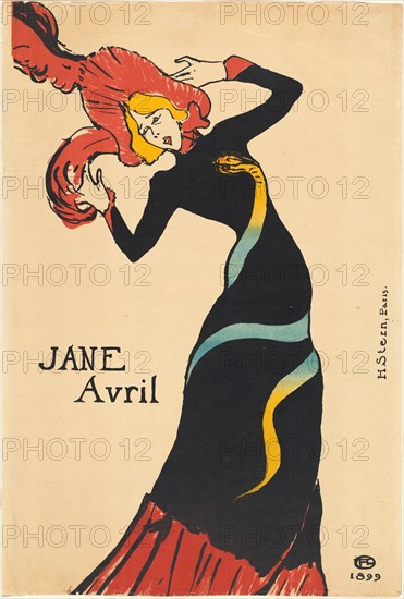 Jane Avril, 1899.