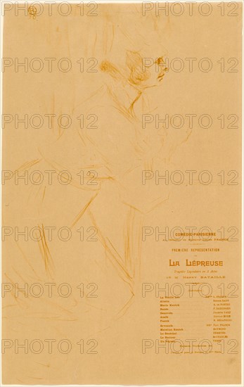 La Lépreuse, 1896. Comic-opera by Sylvio Lazzari.