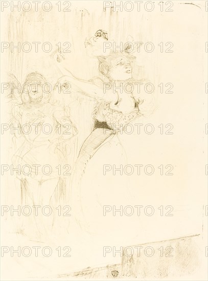 Lender Dancing the Bolero in "Chilperic" (Lender dansant le pas du boléro dans "Chilpéric"), 1895.