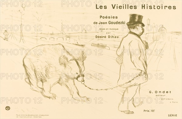 Les Vielles Histoires (cover/frontispiece), 1893.