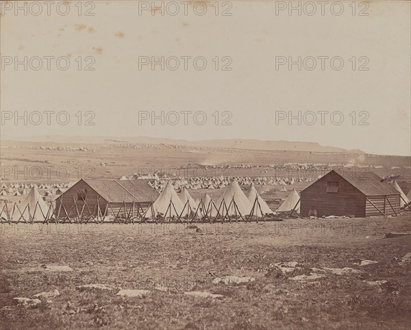 Camp of the 17th Regiment, 1855-1856.