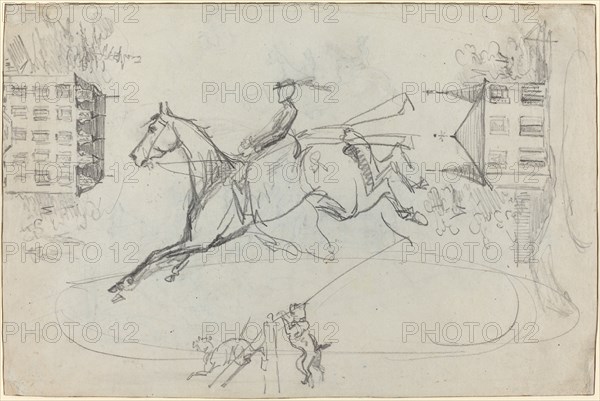 Sheet of Sketches, c. 1881.