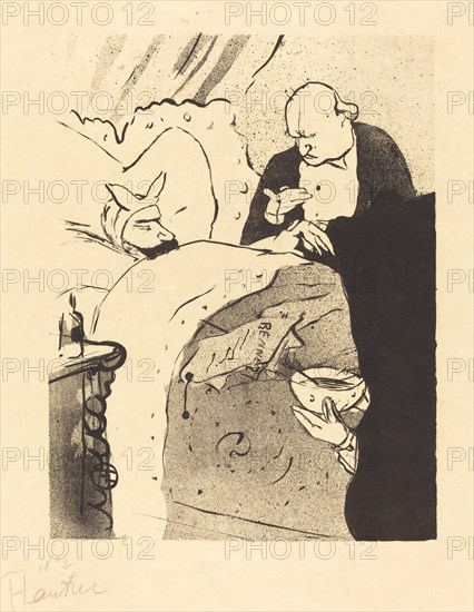 Sick Carnot! (Carnot malade!), 1893.
