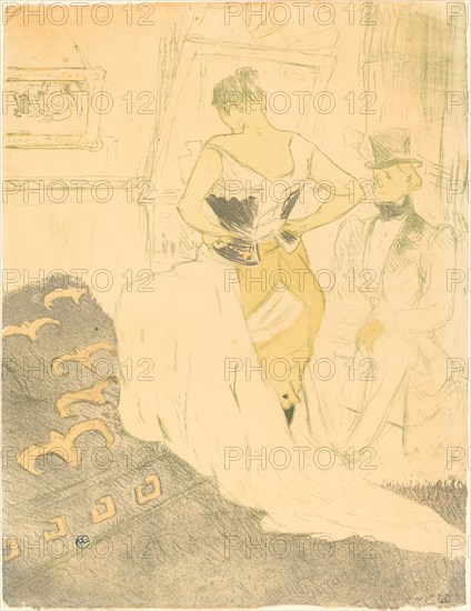 Woman in Corset (Femme en corset), 1896.