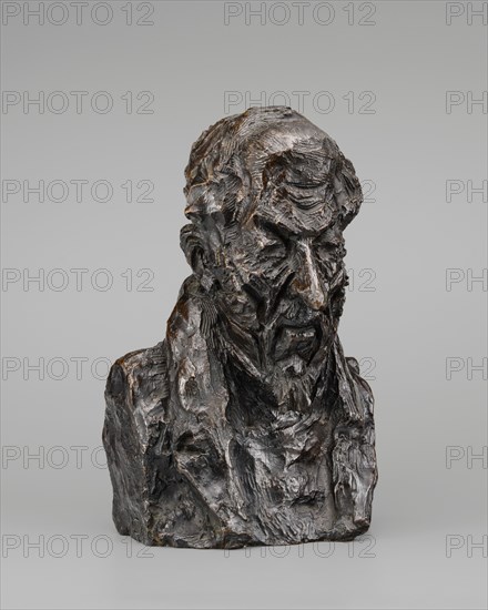 Alfred-Frédéric-Pierre, Comte de Falloux, model possibly 1848/1850, cast 1929/1940.