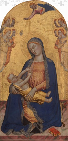 Madonna and Child with God the Father Blessing and Angels, c. 1370/1375.
