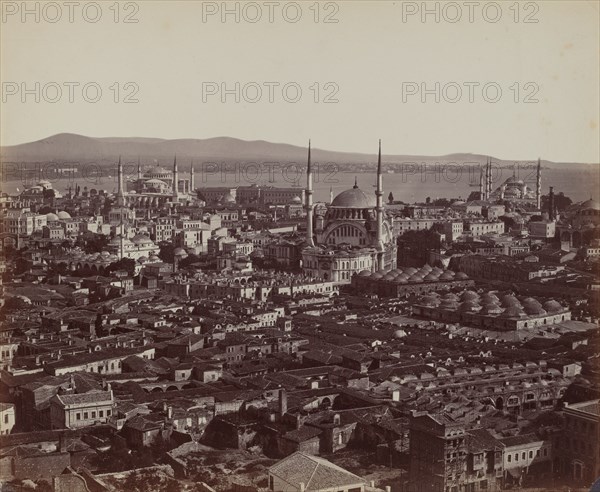Panorama of Constantinople, 1857.