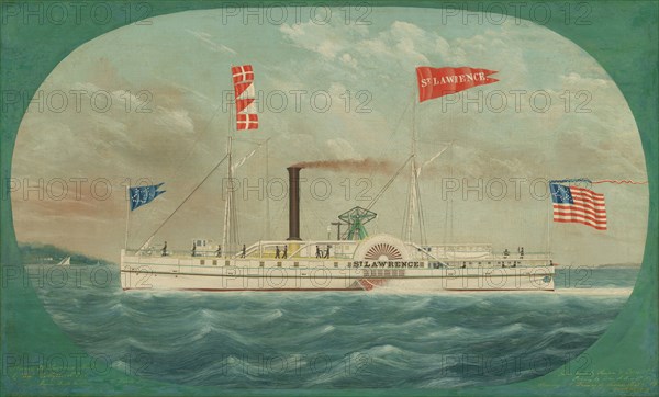 Steamer "St. Lawrence", 1850.