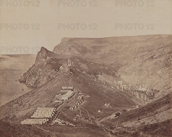 Fortification above Balaclava Harbor, 1855-1856.