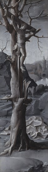 Saint Jerome Penitent [the Crucifixion, left panel], c. 1509/1512.