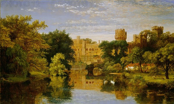 Warwick Castle, England, 1857.