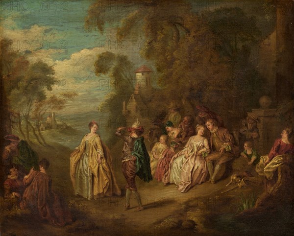 Fête Champêtre, 18th or 19th century.