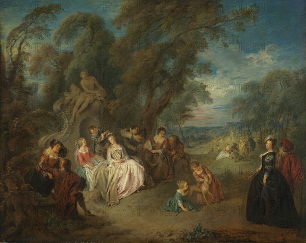 Fête Champêtre, c. 1730.