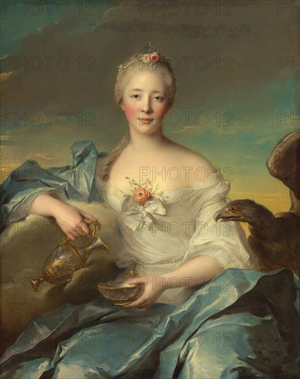 Madame Le Fèvre de Caumartin as Hebe, 1753.