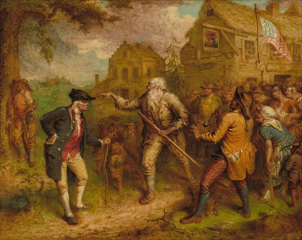 The Return of Rip Van Winkle, 1849.