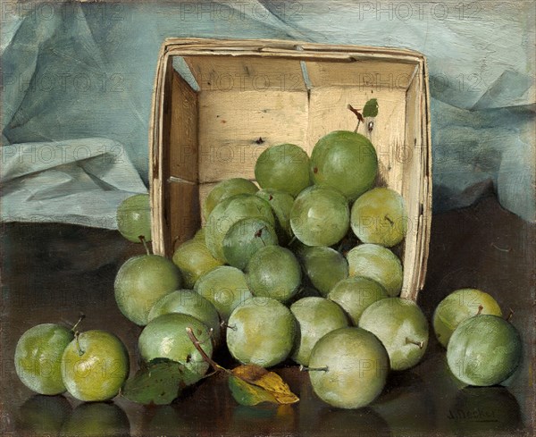 Green Plums, c. 1885.