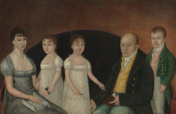 Family Group, c. 1800.