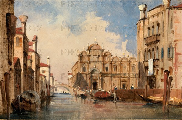 The Scuola di San Marco, Venice, c. 1830.